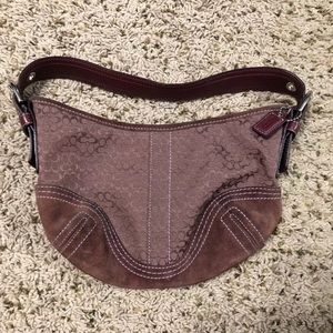 Coach Mini Signature Hobo Bag